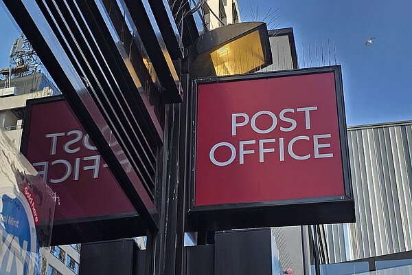 The Post Office Sign