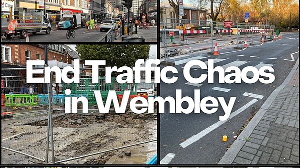 Collage of Traffic Chaos